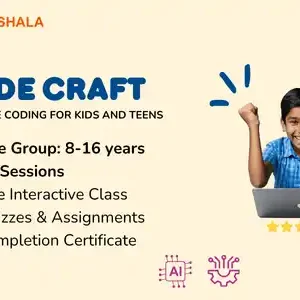 CodeCraft: From Animation to AI – A Journey into Creative Coding for Kids and Teens